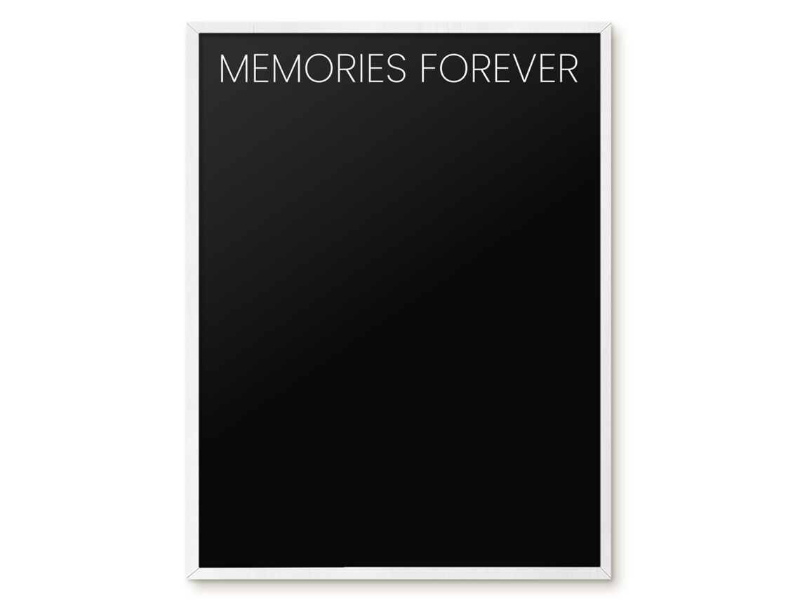 Magnetic Board For Wall Memories Forever For The Bedroom Espelharte (60x80 Cm)