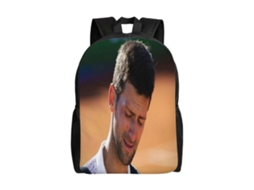 Mochila Novak Djokovic D66 Para Escola E Trabalho, Leve E À Prova Dágua, Mochila Estilosa Para Estudantes E Adultos V66 Olysi Shop