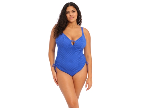 Fato de Banho de Mulher ELOMI Peça Aros Bazaruto Azul (105 cm I/J)