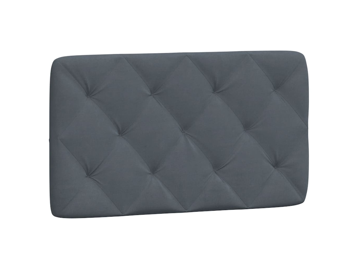 Headboard Cushion, Headboard Cushions Vidaxl Cinzeto Veludo (90 Cm)