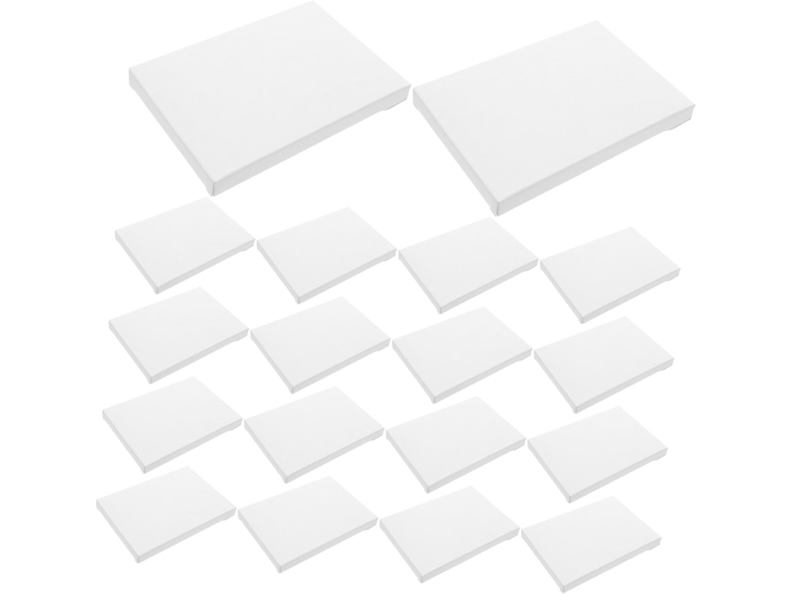 Lote De 50 Envelopes Artesanais Em Papel Kraft Blanc Para Cartes Espaço Amplo E Conservação Longa Duração, Ao