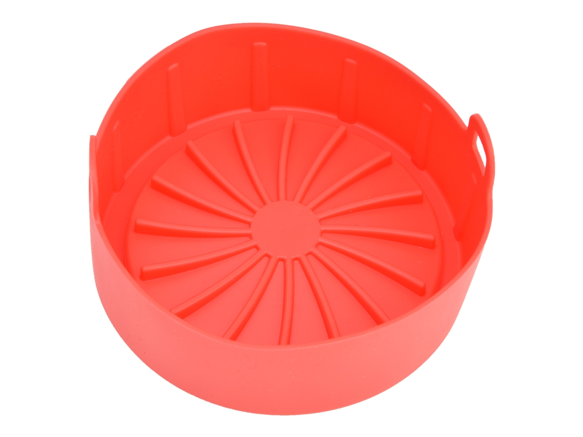 Laxiscreed Recipiente De Silicone Para Fritadeiras De Ar, Adequado Para Modelos Superiores A 6 Polegadas