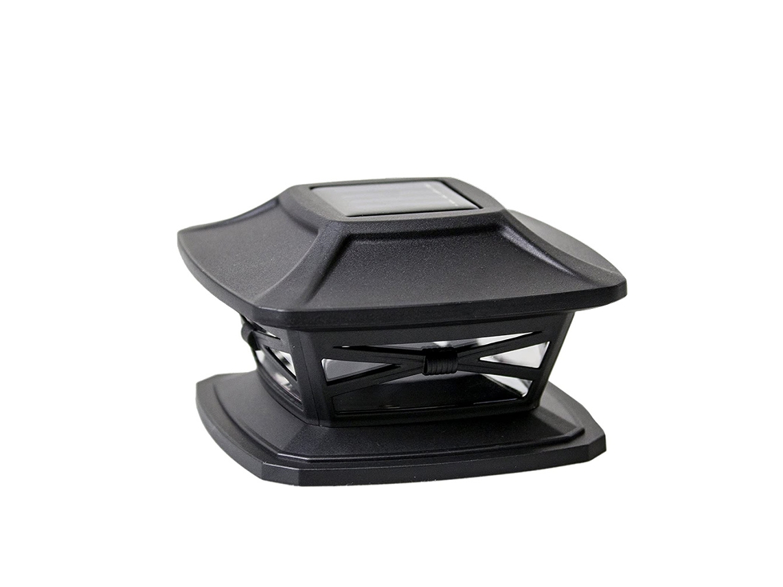 Lâmpada de Pilar Solar Led Jardim IP44 15 Lumens 8h S/MARCA