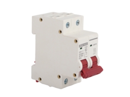 Disjuntor Miniatura 2p 40a Dc 500v Mcb Interruptor De Segurança Dz47‑ 63z‑