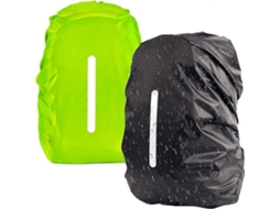 Capa De Chuva Iave De 2 Peças Mochila Iave Mochila Escolar Capa De Chuva À Prova Dágua Slowmoose