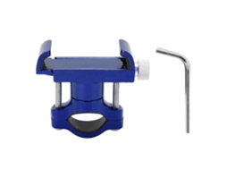 Suporte para Celular de Bicicleta Business em Liga de Alumínio com chave hexagonal azul | S/MARCA