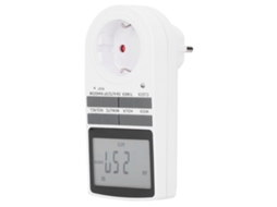Temporizador digital Tomada Primerox de 7 dias e 24 horas para luzes e eletrodomésticos.