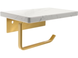 Suporte De Papel Higiênico Parede Branco Para Banheiro