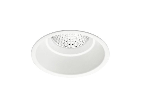 Led Redondo Embutido Cob Ugr/ambiente Fixo Pro Professional Led Ip44 Ø8,2x7,5cm Cor Branca Jiso (10w 3000k 894lm)