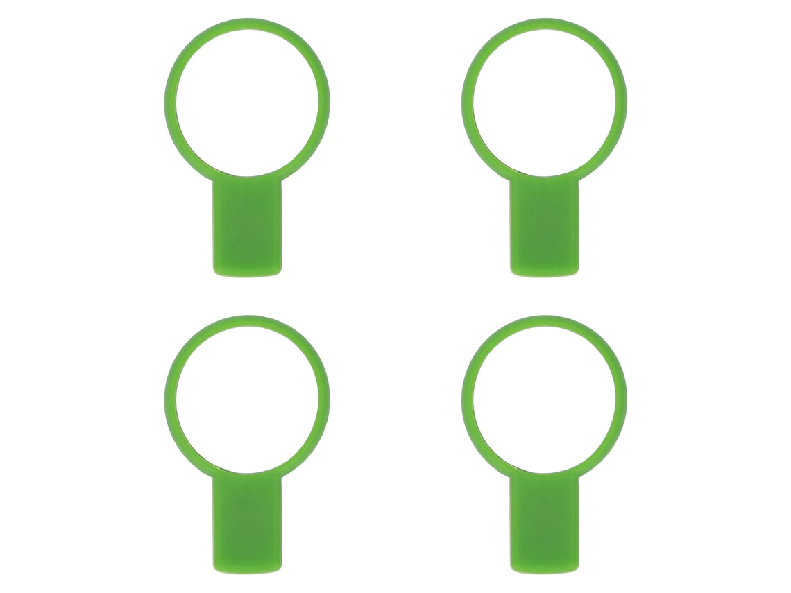 4pcs Treinador De Grip Para Raquete De Tênis Auxiliar De Treinamento Em Silicone Para Esportes Ao Ar Livre Verde