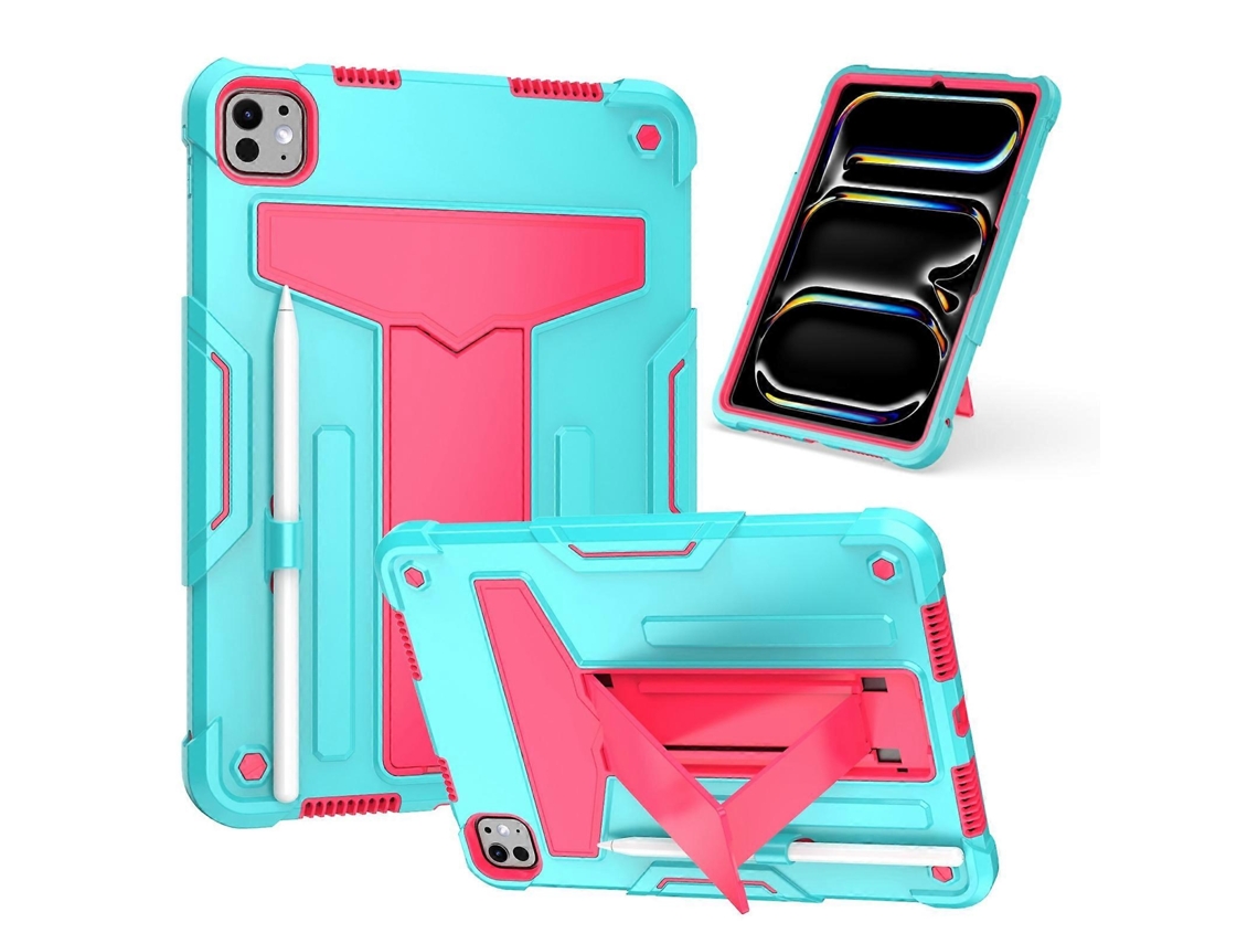 Capa de silicone híbrida para suporte T para tablet e PC Robot Webake
