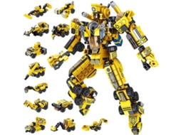 Blocos De Construção Kit De Construção De Robô Stem Brinquedo 12 Em 1, Tijolos Educativos, Diy Lurelia