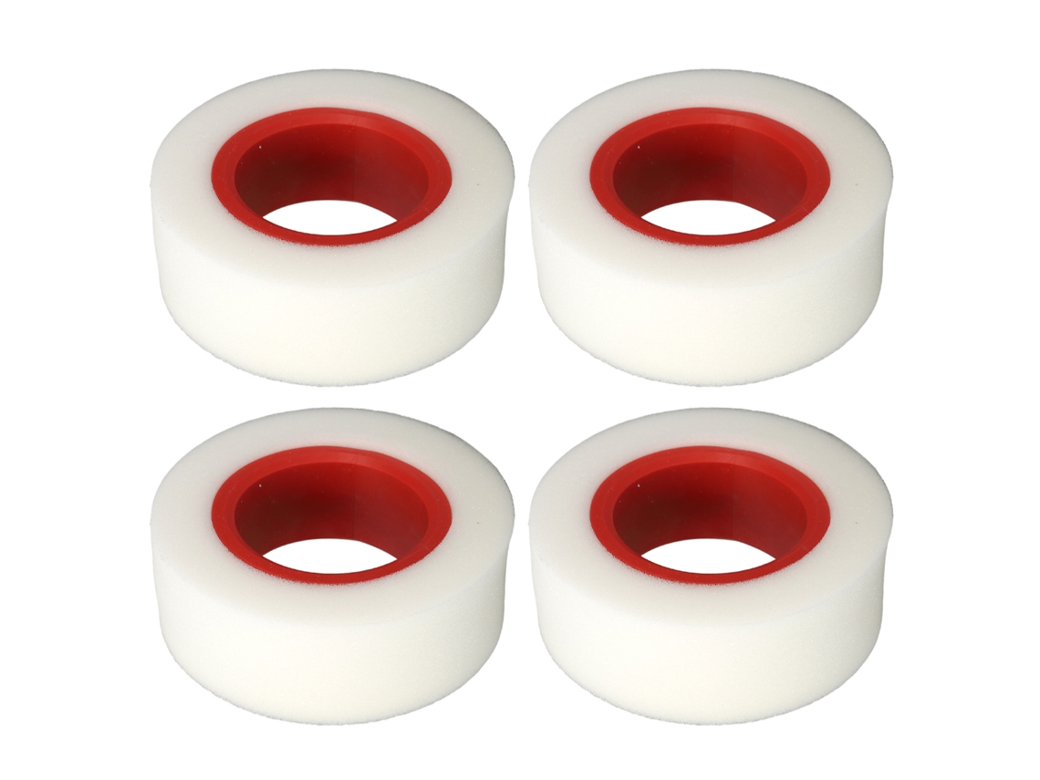 2026 4pcs Espuma de Pneu Rc Inserts Dupla Camada para Pneus de Crawler 1/10 1/8 2.2 Polegadas Vermelho