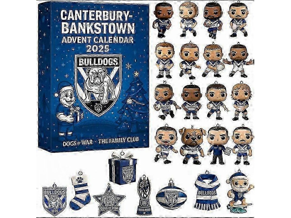 Calendário De Advento Natalino 2025 Decoração Em Acrílico Estilo Completo Design 2d Presente Dia Festivo Canterbury-bankstown