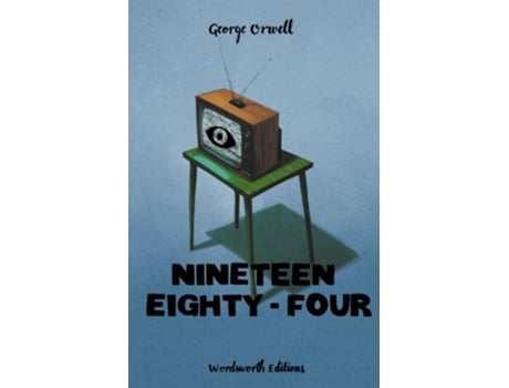 Livro Nineteen Eighty-Four de George Orwell (Inglês - Capa Dura)