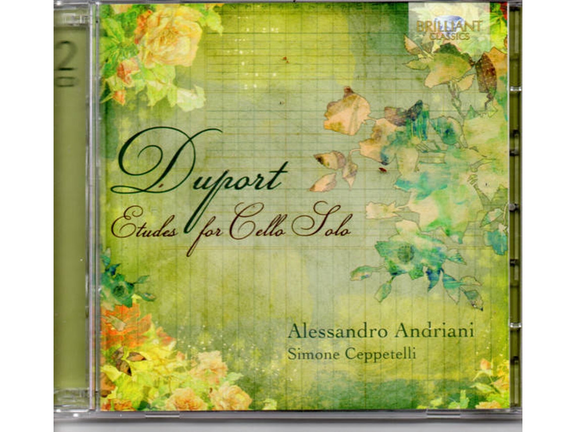 CD Etudes For Cello Solo