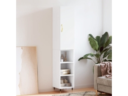 Armario alto 34,5x34x180 cm Madera procesada Blanco