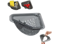 Suporte Magnético Triangular Para Ralo De Canto Pia Cozinha