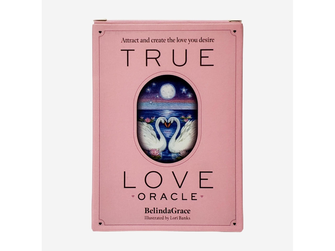 Jogo De Cartas Oráculo Do Amor Verdadeiro, Inclui 36 Cartas E Instruções.