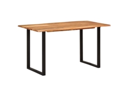 Vidaxl Mesa De Jantar 140x70x76 Cm Madeira De Acácia Maciça