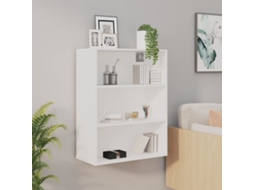 Vidaxl Armário De Parede Suspenso 69,5x32,5x90 Cm Branco