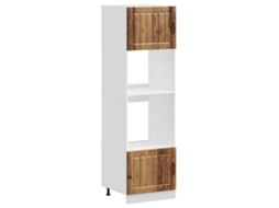 Oven Cabinet, Oven Cabinets Vidaxl Marrom Madeira Processada (n/a)