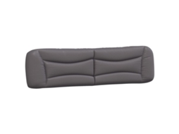 Headboard Cushion, Headboard Cushions Vidaxl Cinzeto Couro Artificial (200 Cm)