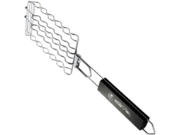 Pinça Abaodam Com Cabo De Madeira Resistente Ao Calor, Grelha De Aço Inoxidável Para Churrasco, Ferramenta Prática Para