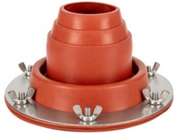 Colarinho De Silicone Com Placa Base