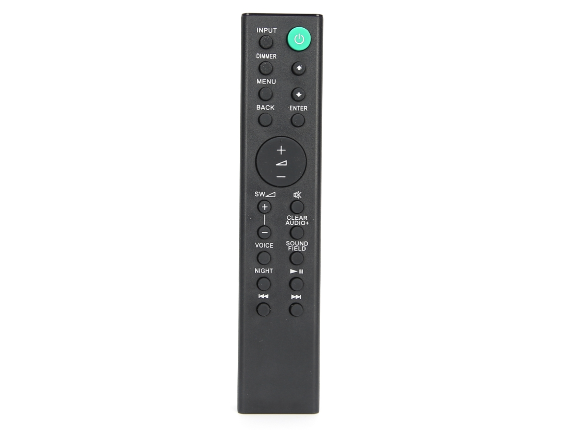 Controle Remoto Substituto para Soundbar Sony Htrt3 Htct390 Sact390 Sawct390 Rmtah200u S/MARCA