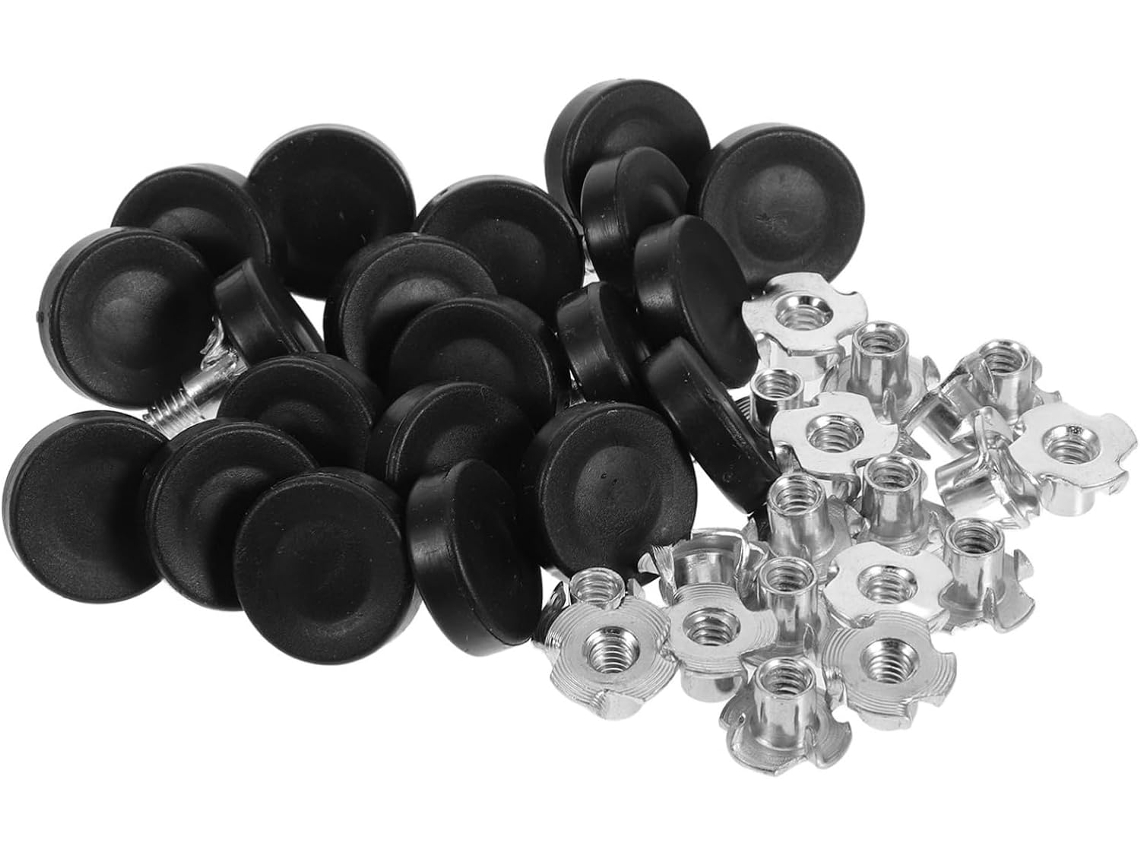 Conjunto De 20 Niveladores Ajustáveis Para Móveis, Mesas E Cadeiras, Com Rosca, Ideais Para Áreas Externas