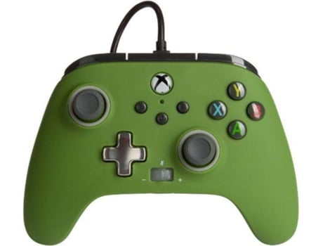 Power A Comando com Cabo Verde Militar para Xbox Series X / S / Xbox One / PC