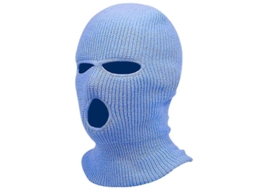 Máscara Balaclava Unissex Quente de Inverno com 3 Furos BRILVIBERA