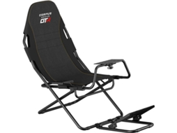 Cadeira Gaming INDECA Racer GTR Cockpit (Peso máximo suportado: 120 kg - Preto)