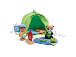Conjunto De Brinquedos Para Acampamento Ecológico Green Planet Explorers, Para Um Acampamento Sustentável.