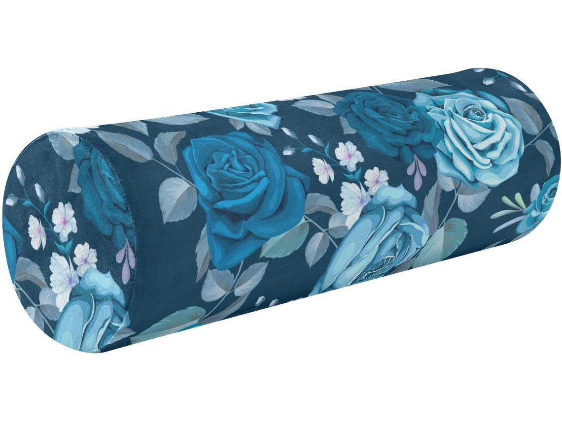 Capa de Almofada Cilíndrica Decorativa Frodotgv Suporte Ergonômico Fácil Limpar Ideal para Viagens, Casa e