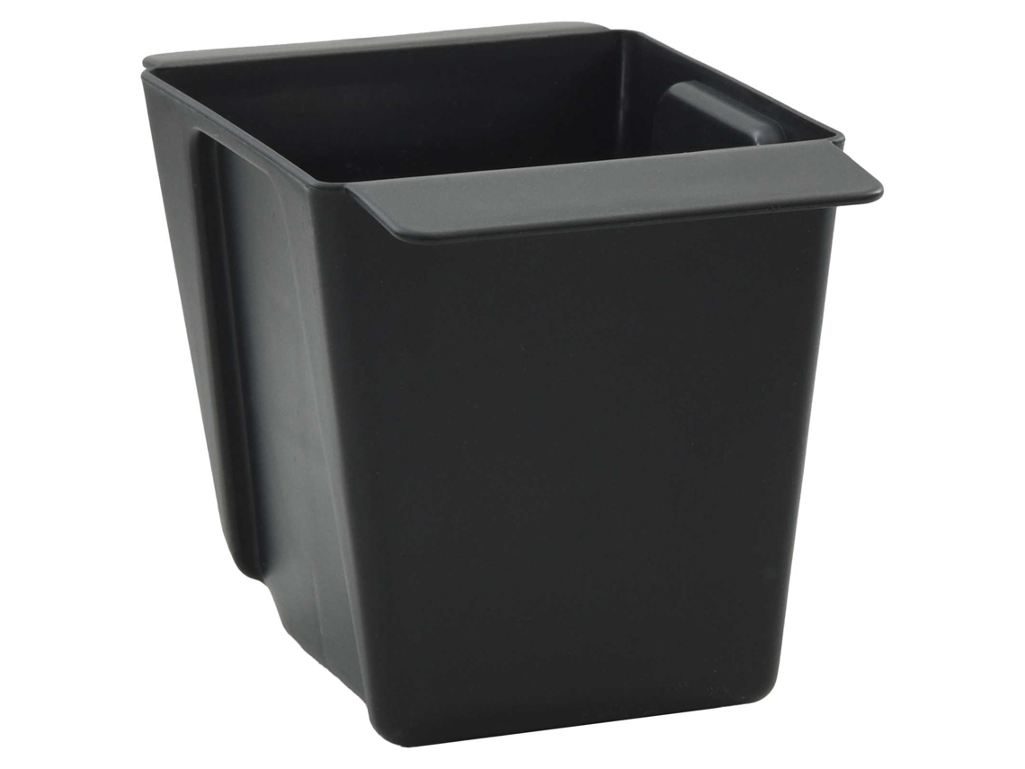 Conjunto 12 Caixa De Flores Vidaxl Preto Polipropileno (14 X 9 X 9,5 Cm)
