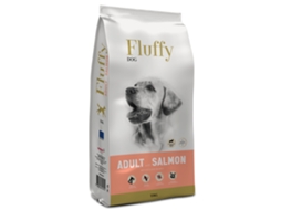 Ração Seca para Cão FLUFFY (15 Kg - Adulto - Sabor: Salmão)