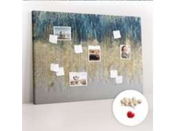 Painel De Cortiça Para Parede Padrão Decorativo Para O Escritório Espelharte (140x100 Cm)