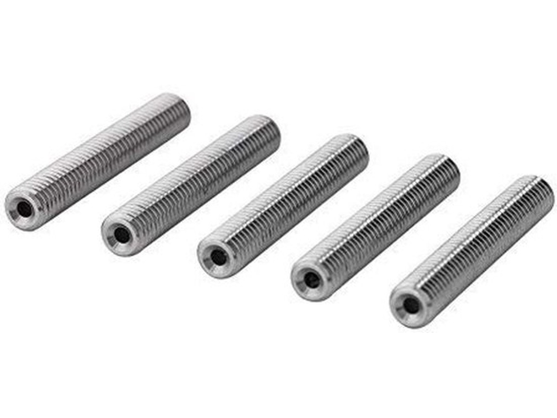 Tubo De Aço Inoxidável - M6 Tubo - Tubo Ptfe - 5 Unidades - 1,75 Mm Fio - 40 Mm De Comprimento - Extrusora