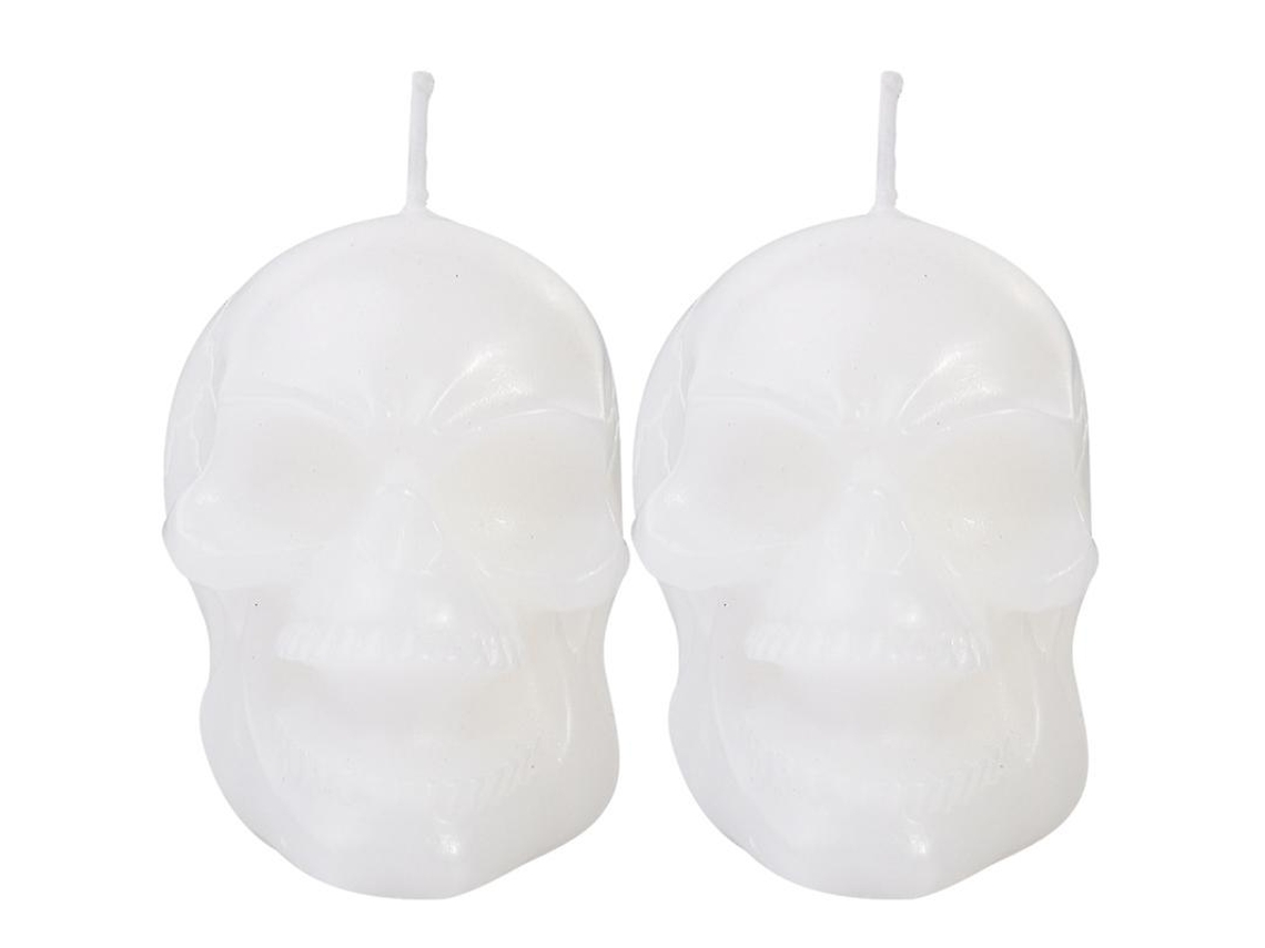 2 Peças de Vela de Caveira ALLINLESS