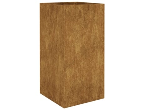 Vaso-Floreira 40X40X80 cm Aço Corten VIDAXL
