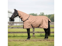 Vidaxl Cobertor De Cavalo Cappuccino 105 Cm Poliéster
