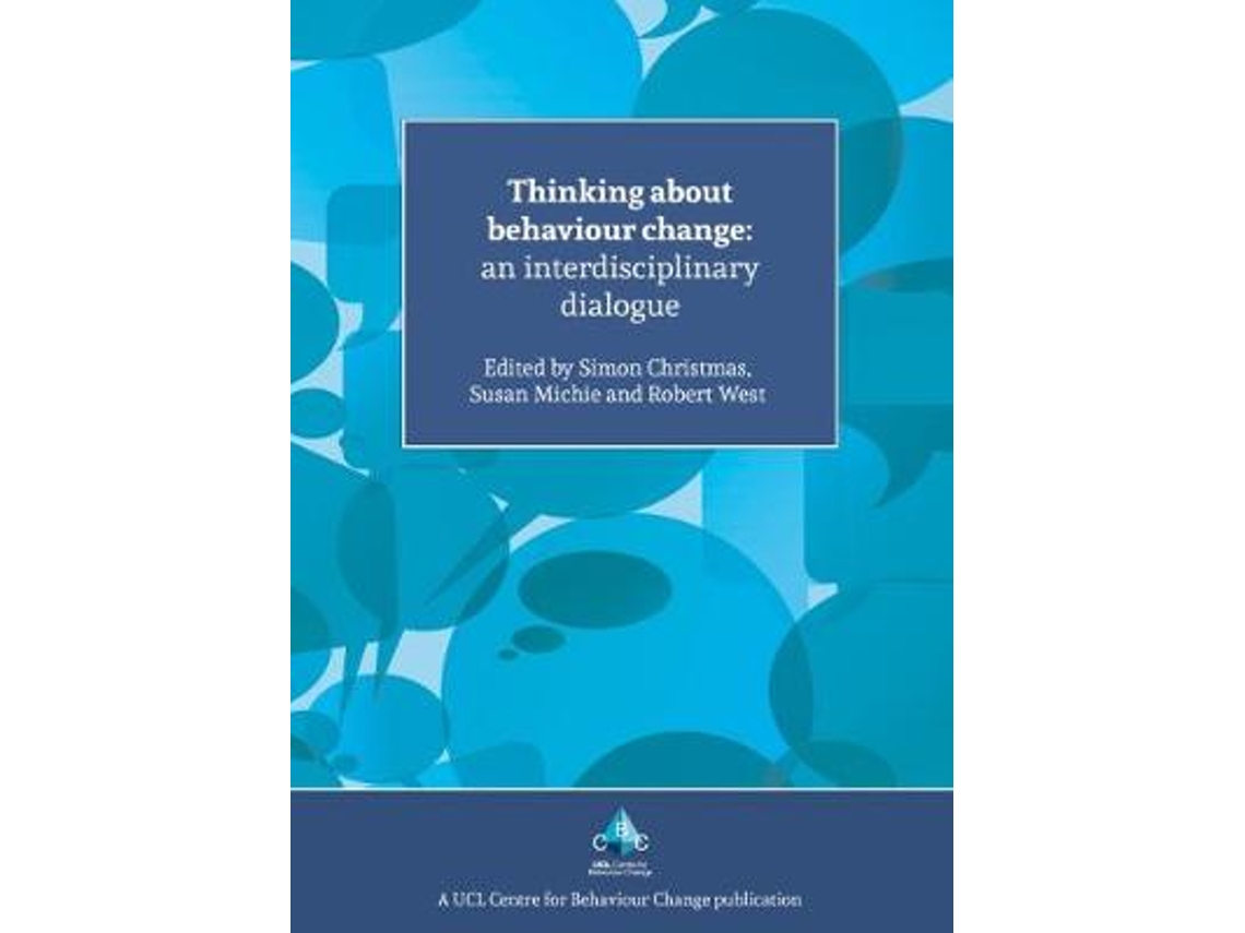 Livro Thinking About Behaviour Change de Dr Simon Christmas (Inglês)