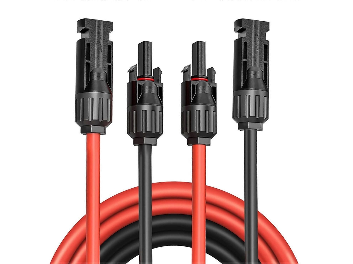 Cabo Extensor Para Painel Solar Com Plugues Macho/fêmea, 5m