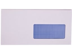 Envelope DL com Janela 110x220mm NOTE! 50 un