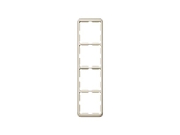 Moldura para 4 Elementos Marfim SIMON 75