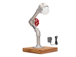 2026 lâmpada de Mesa de Design Industrial Tubo Led Luz Branca Fria Decoração Casa Quarto Sala de Estar Plug Us 110‑220v