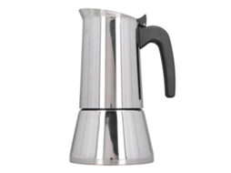 Cafeteira Portátil Para Fogão De Indução, Cafeteira Elétrica De Aço Inoxidável 430, 2 Xícaras Brilvibera
