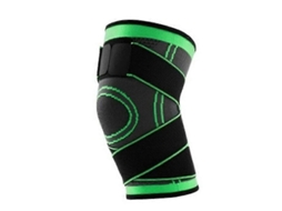 Lurelia Joelheira Compressão Rotação 360°, Para Ciclismo, Nylon, Preto / Verde / Laranja, G